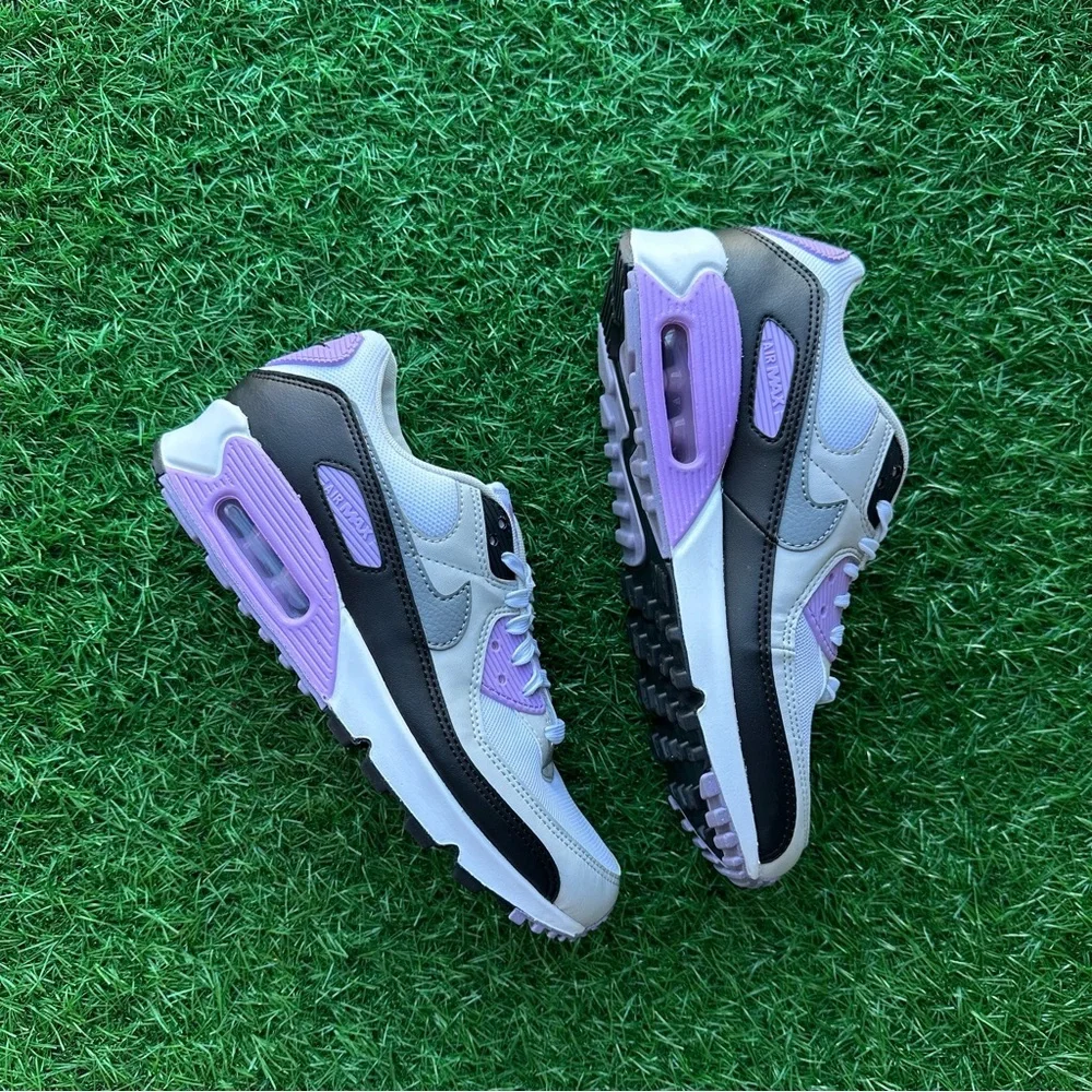 Nike Air Max 90 Cool Grey / Lilac - Picture 8 of 10